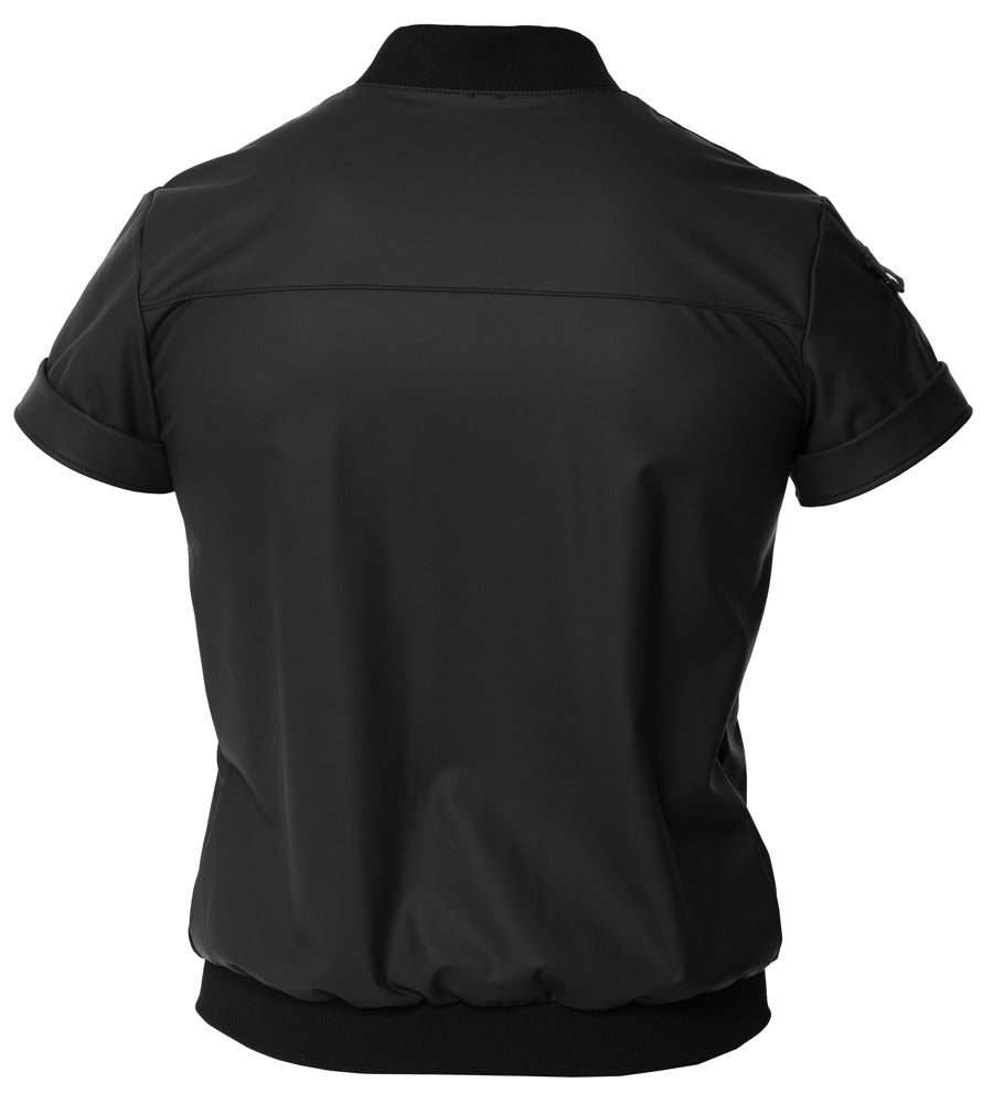 Camisa Blouson Negra 2XL Svenjoyment - Corte Holgado con Bolsillos