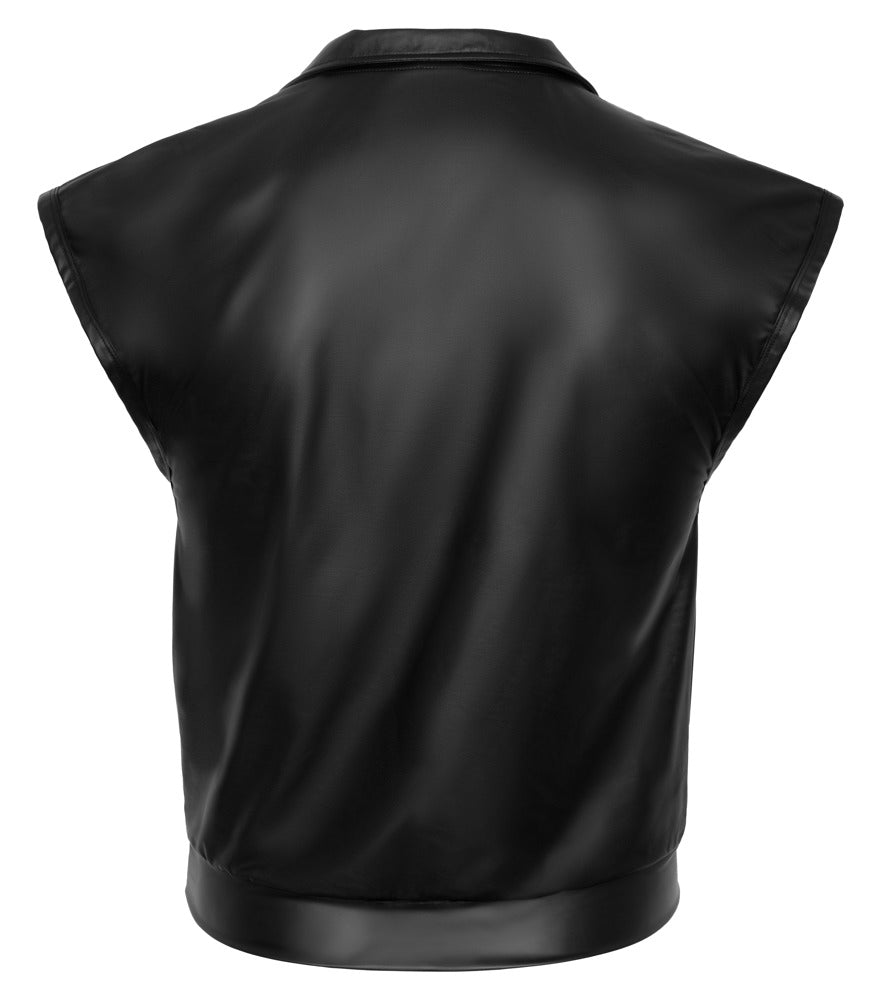 Camiseta Biker Negra Mate NEK - Corte Holgado Confort