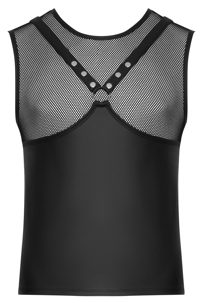 Camiseta sin mangas Svenjoyment 3XL - Diseño arnés con tachuelas