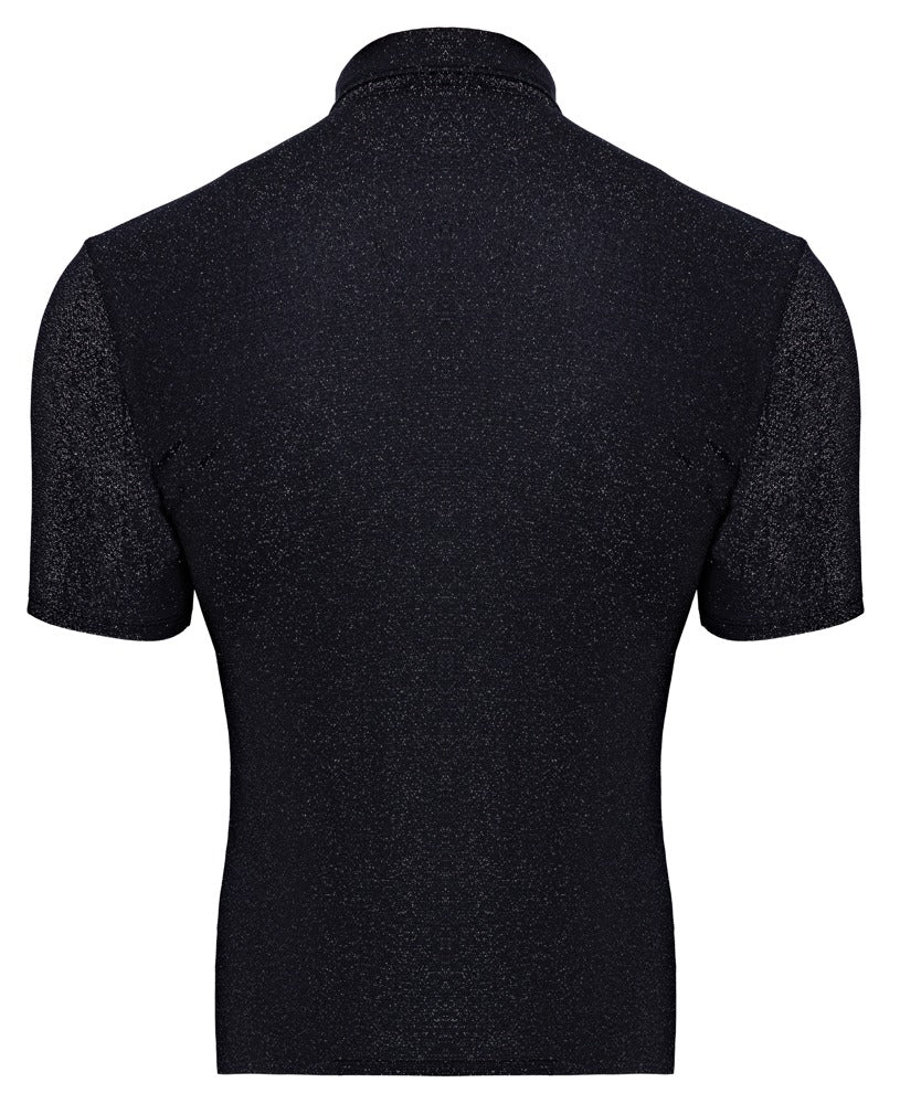 Camisa Plateada Svenjoyment Talla 2XL - Efecto Lúrex