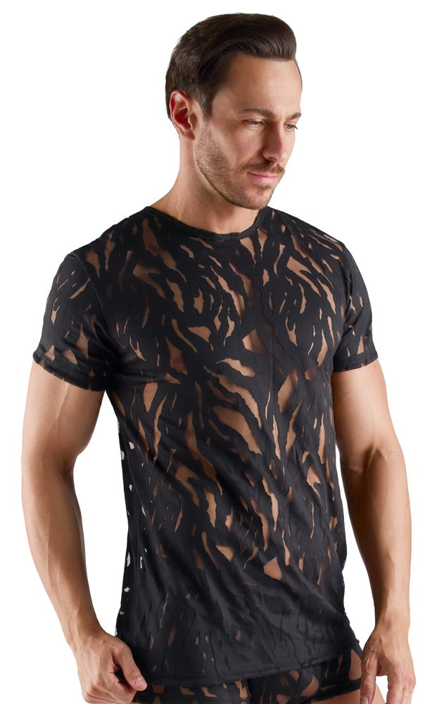 Camiseta M. Shirt M Svenjoyment - Efecto Quemado Transparente