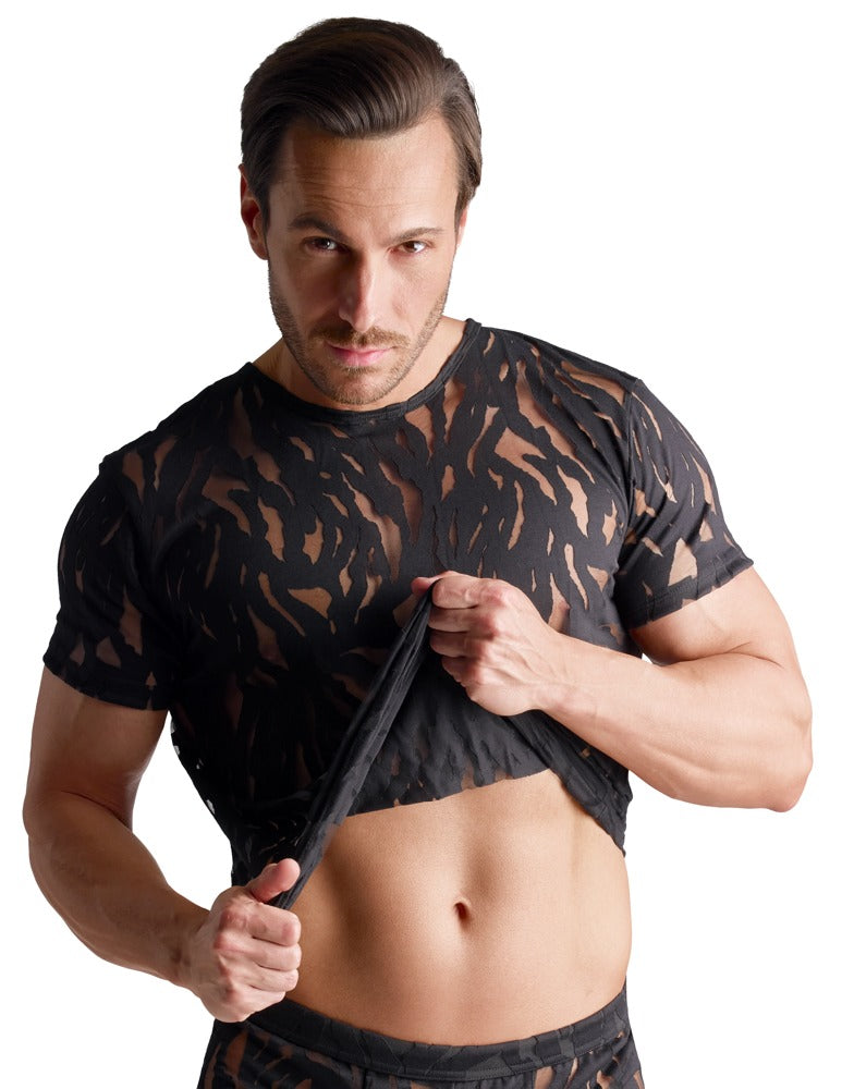 Camiseta M. Shirt 3XL Svenjoyment - Efecto Quemado Transparente