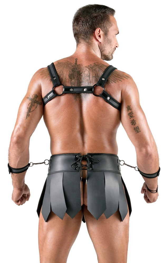 Men's Skirt + Chest Harness Svenjoyment Bondage - Talla L