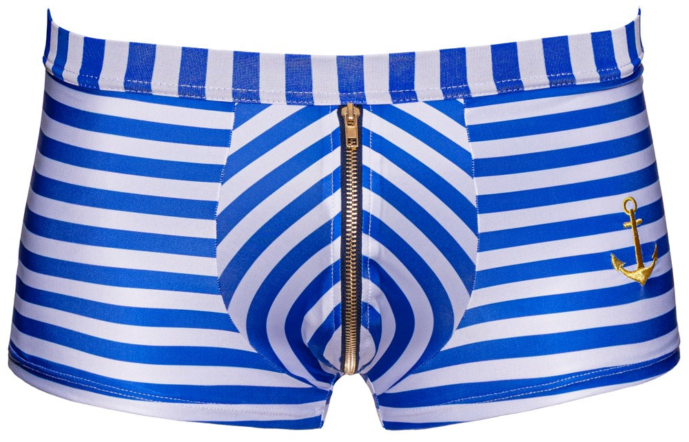 Pantalón Marinero Svenjoyment - Rayas Azul Náutico y Blanco Talla S