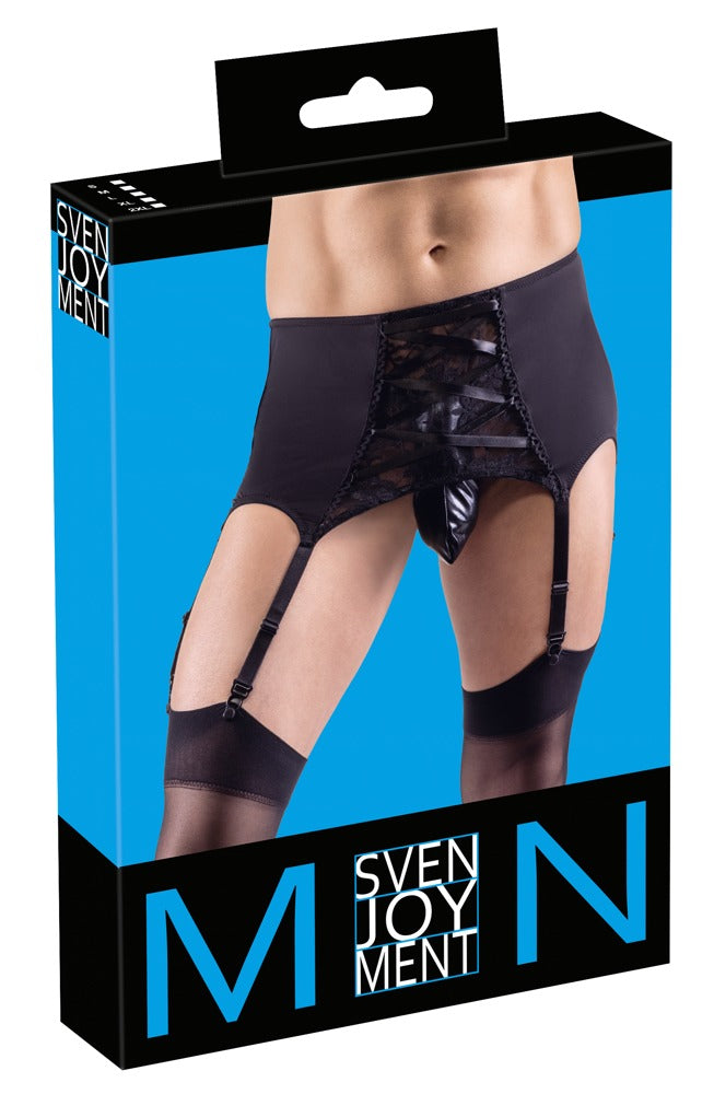 Men's Suspender Belt S - Liguero Masculino Svenjoyment