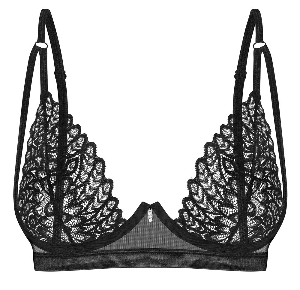 Sujetador Obsessive Donarella Negro XL/2XL - Encaje Elegante