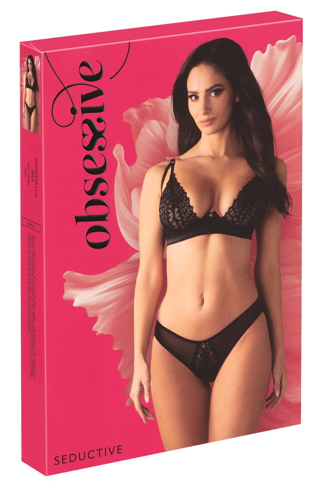 Sujetador OBS Bra Black XS/S - Obsessive