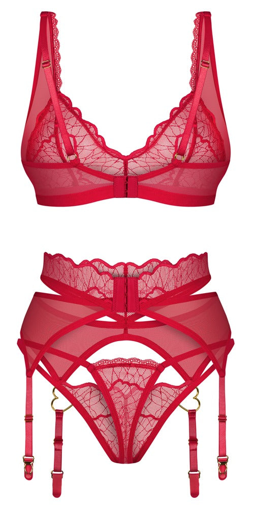 OBS Bra Set L/XL - Conjunto de Lencería Sensual Obsessive
