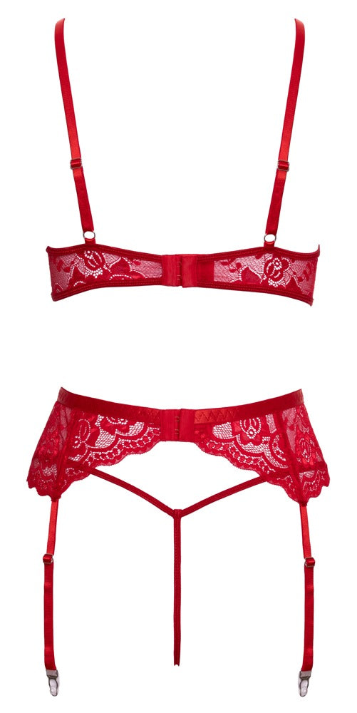 Conjunto Liguero Navideño X-Mas Bra Set L/XL Cottelli Lingerie