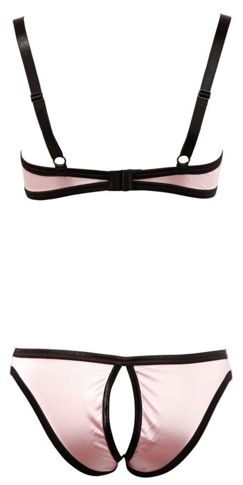 Shelf Bra Set 80B/M Cottelli Lingerie - Conjunto con Braga Abierta