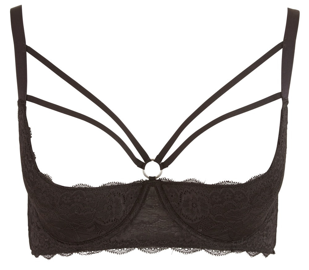 Shelf Bra Encaje Floral 85D Cottelli Curves - Talla Grande