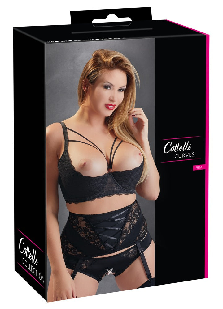 Shelf Bra Encaje 90D Cottelli Curves - Talla Grande