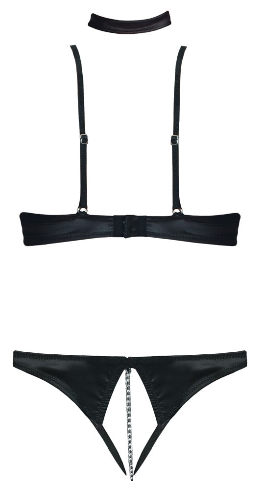 Shelf Bra Embroidery 85B/L - Conjunto Sujetador y Tanga Bordado