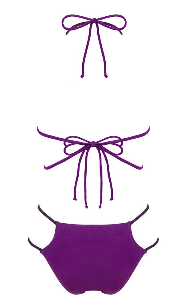Bikini Balitta Obsessive - Brillo Púrpura Talla L