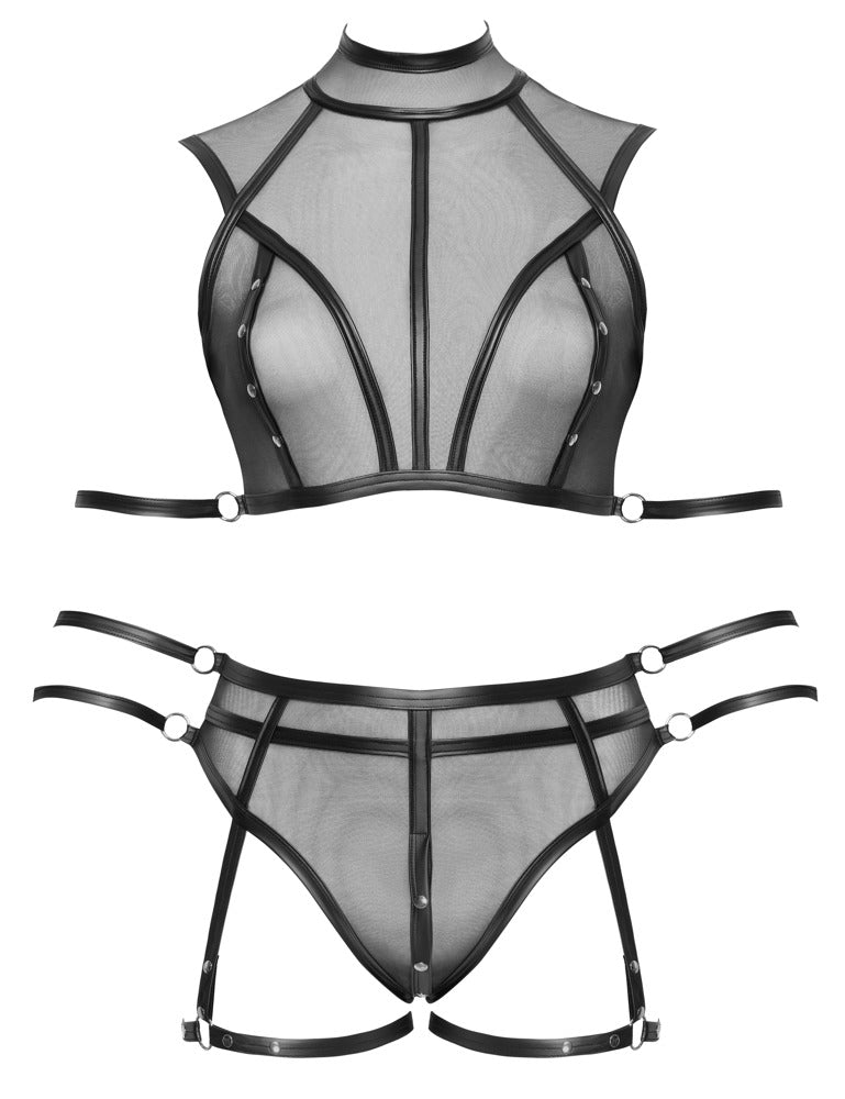 Top Set Bondage 3XL Cottelli - Conjunto Elegante con Accesorios
