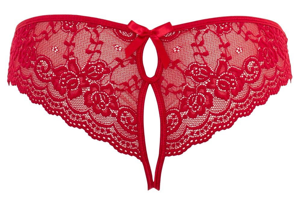 Braguitas Encaje Crotchless XL Cottelli Lingerie