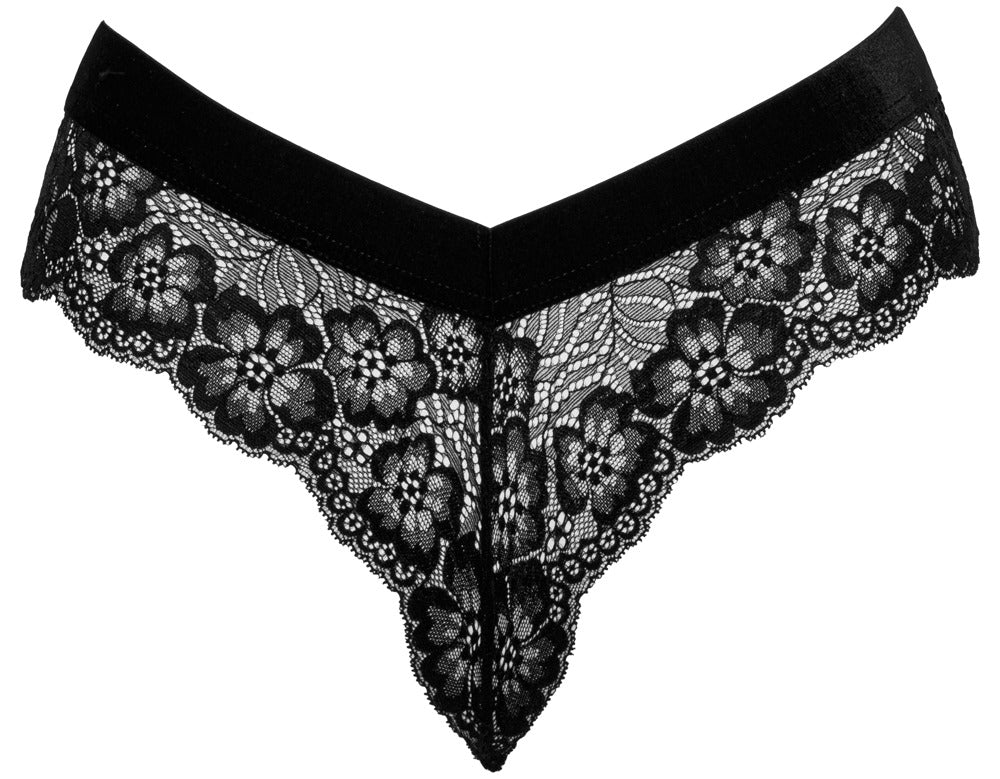 Braguitas de Encaje con Cadena M - Cottelli Lingerie