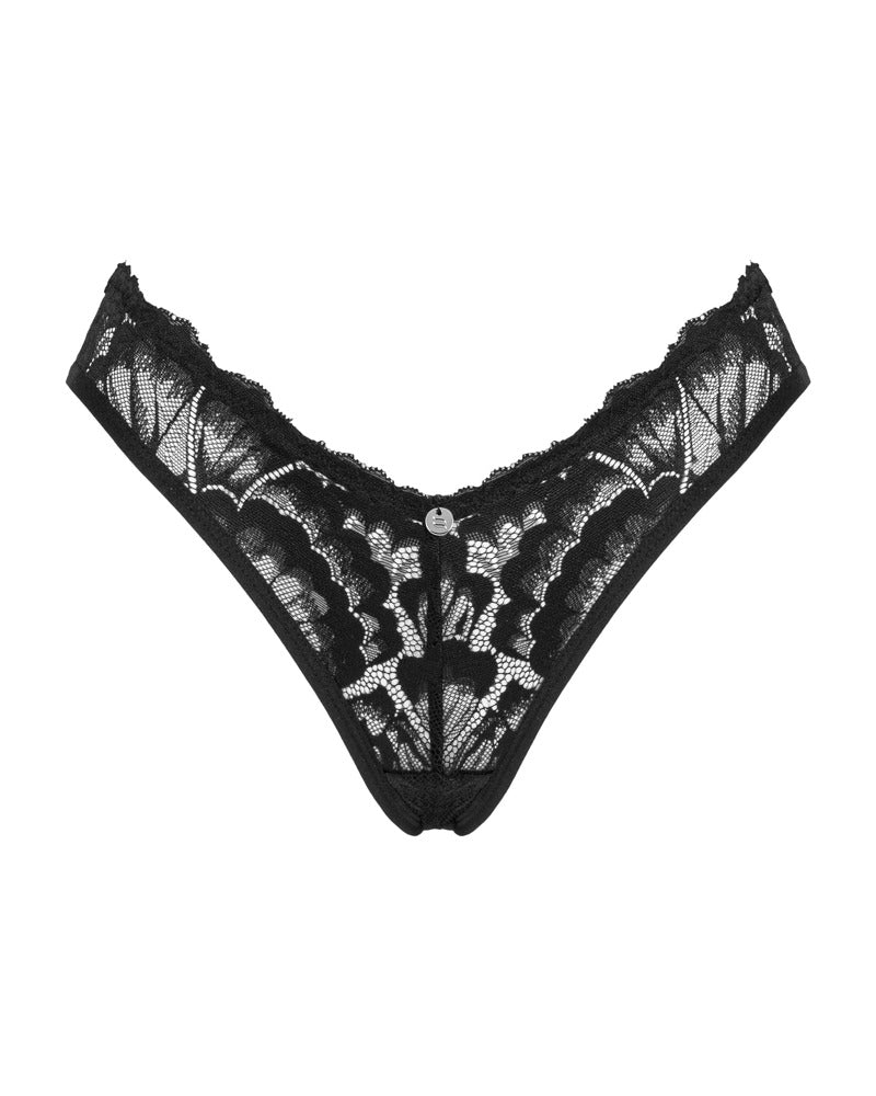 OBS Panty XS/S Encaje Floral Obsessive
