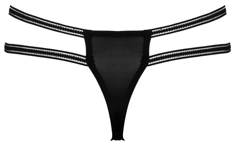 Tanga Rio Cottelli Lingerie Encaje Abierto M/L