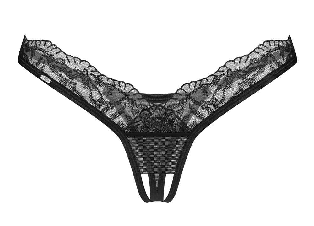 OBS Thong Open 2XL/3XL - Tanga Transparente Obsessive