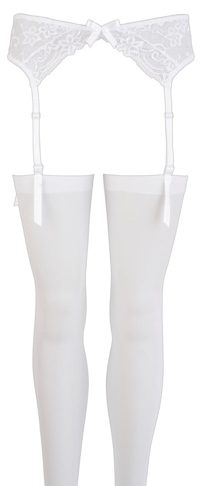 Suspender Belt Blanco M/L - No:Xqse