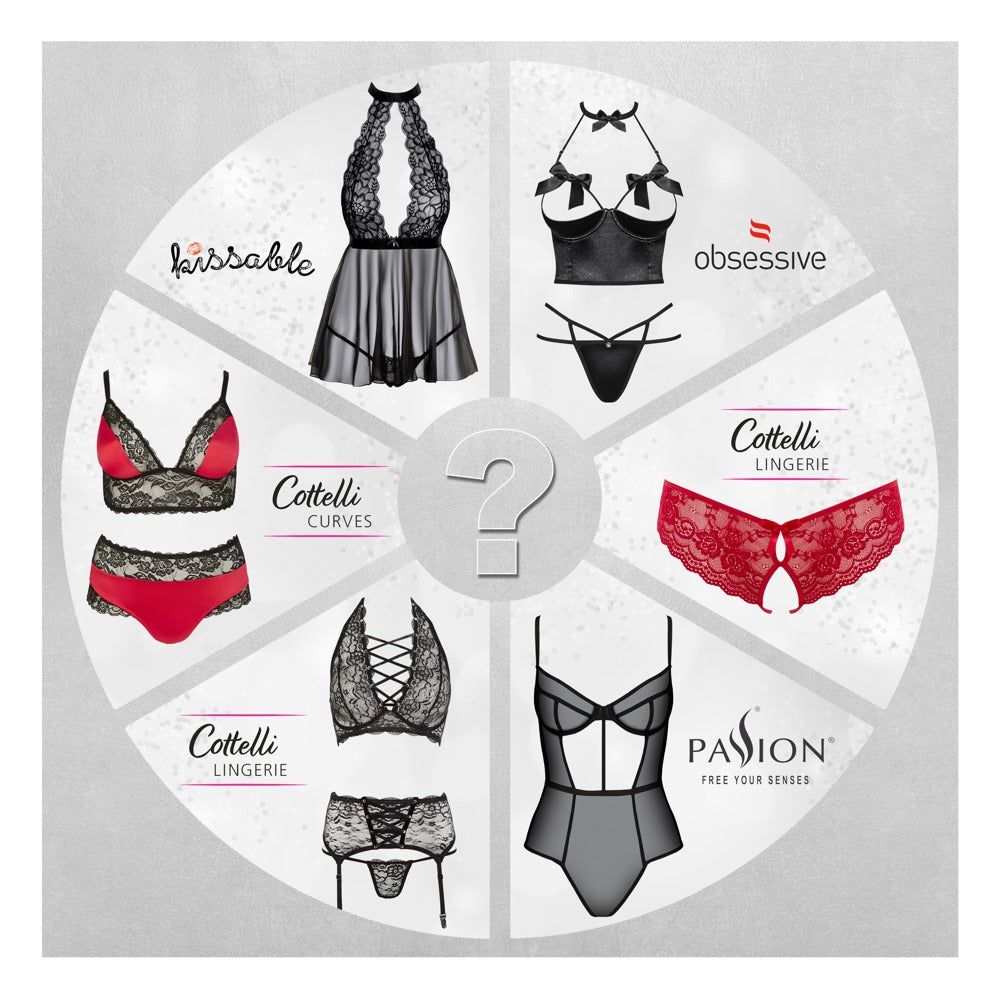 Cottelli Dessous XL - Pack Sorpresa de Lencería Premium