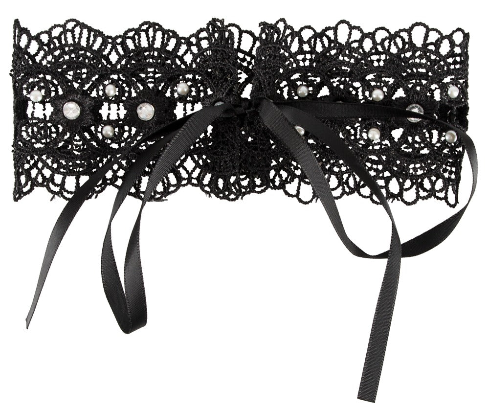 Choker Bordado con Strass Cottelli Accessoires