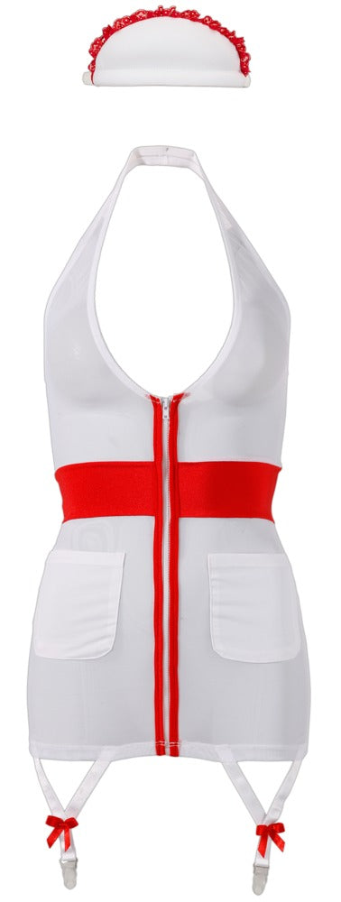 Disfraz Nurse XL Cottelli - Enfermera Sexy con Cremallera