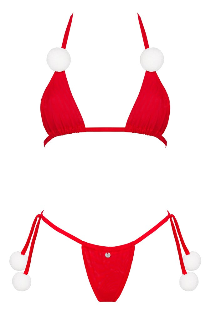 OBS Costume Bobble Girl Rojo - Set Lencería S-L