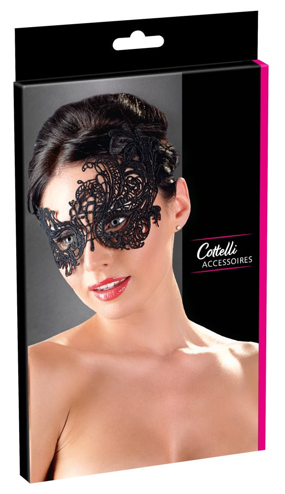 Mask Embroidery Cottelli Accessoires - Antifaz de Encaje Bordado