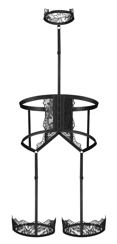 Arnés Hersis Negro S/M - Obsessive