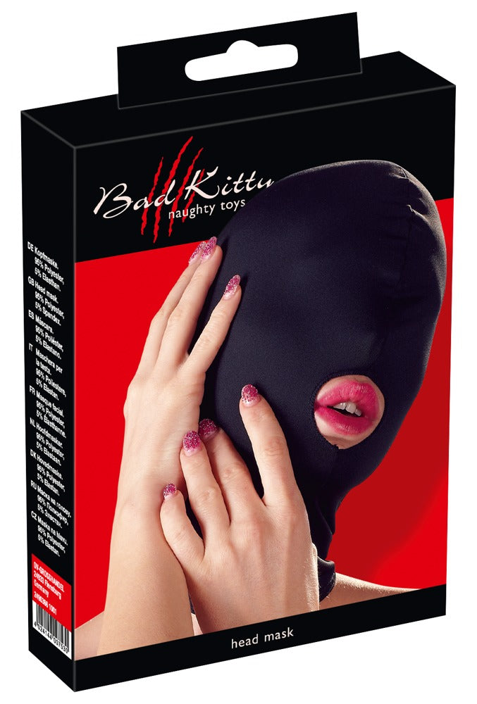 Máscara Head Mask Mouth Black BK - Bad Kitty