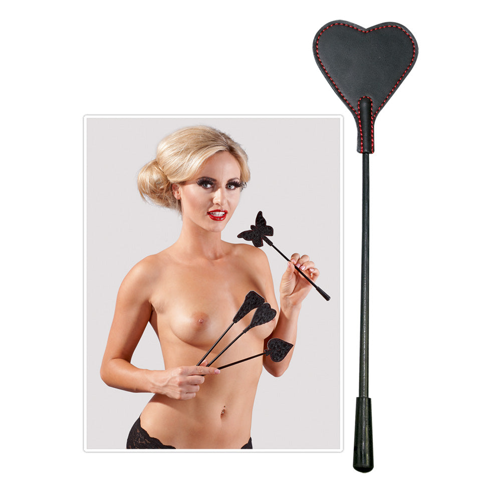 Heart Mini Crop Bad Kitty - Fusta Pequeña Bicolor