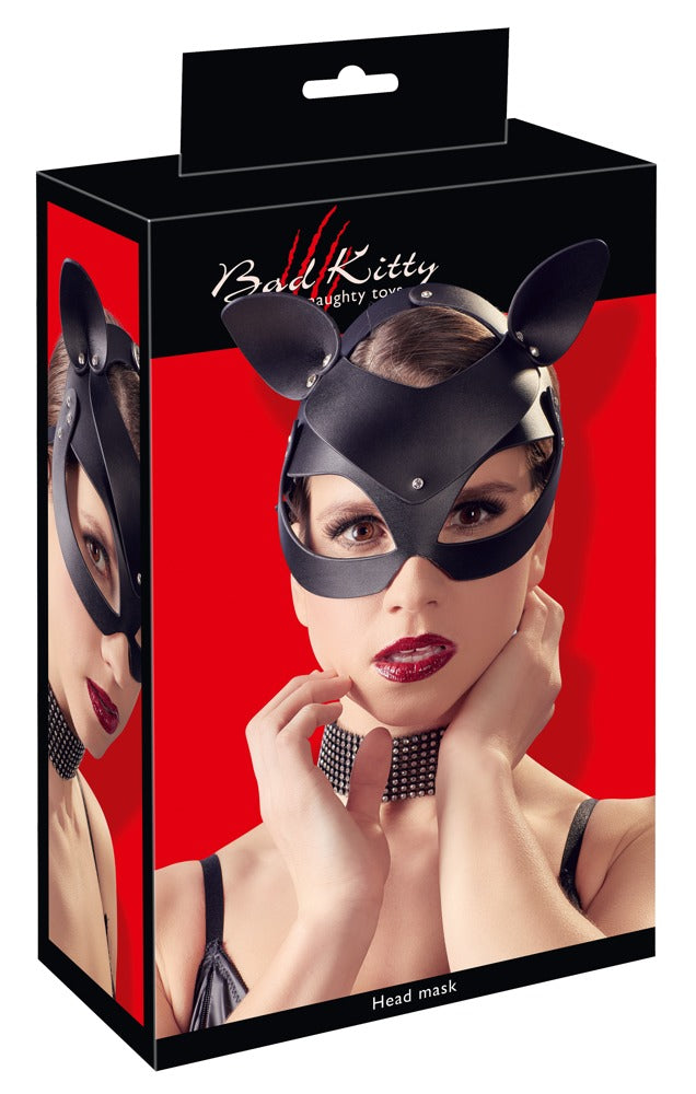 Bad Kitty Cat Mask Rhinestones - Máscara de Gato con Strass