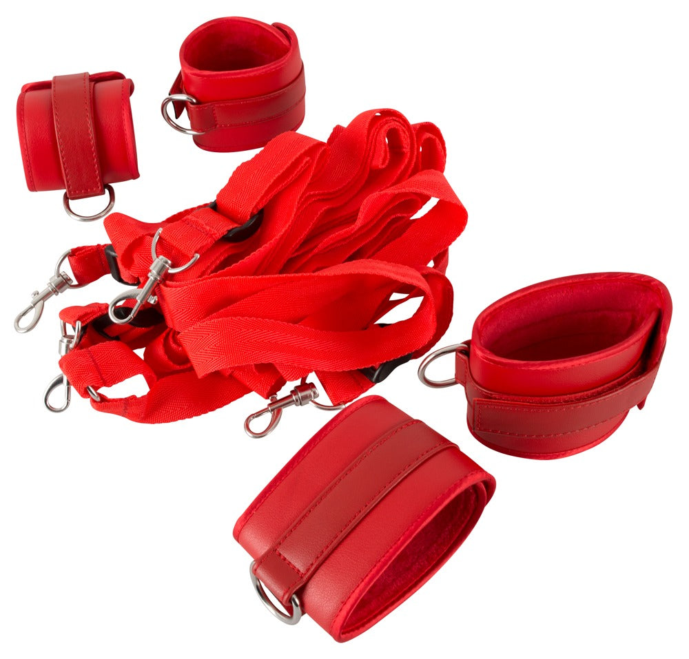 Bad Kitty Bed Restraint Set - Sistema de Bondage para Cama