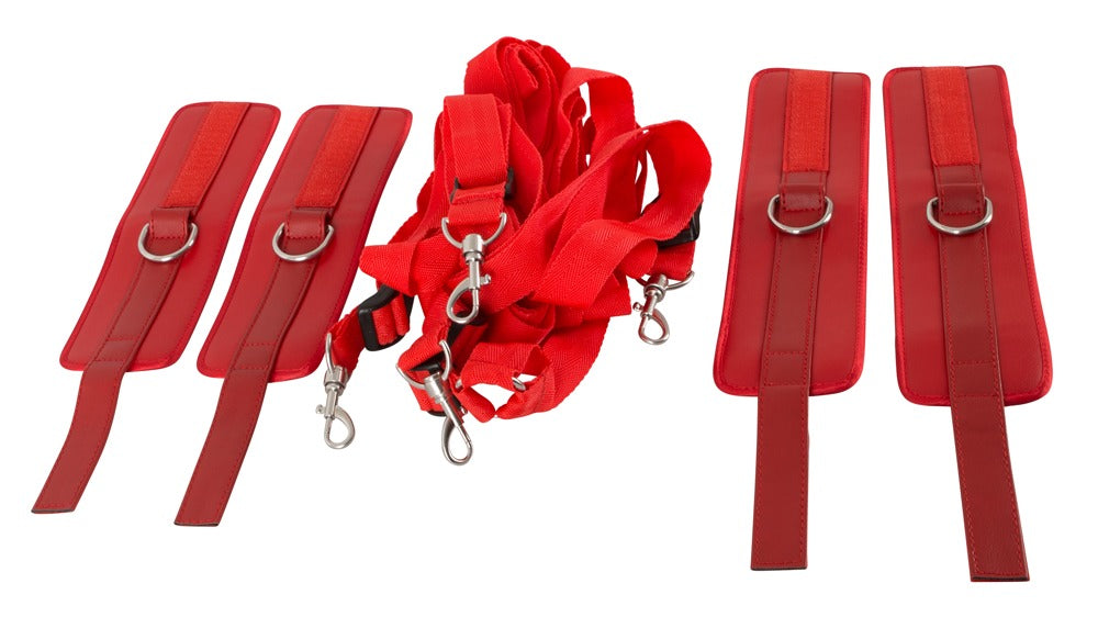 Bad Kitty Bed Restraint Set - Sistema de Bondage para Cama