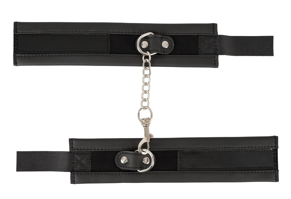 Esposas Vegan Fetish - Cierre Velcro y Cadena Desmontable