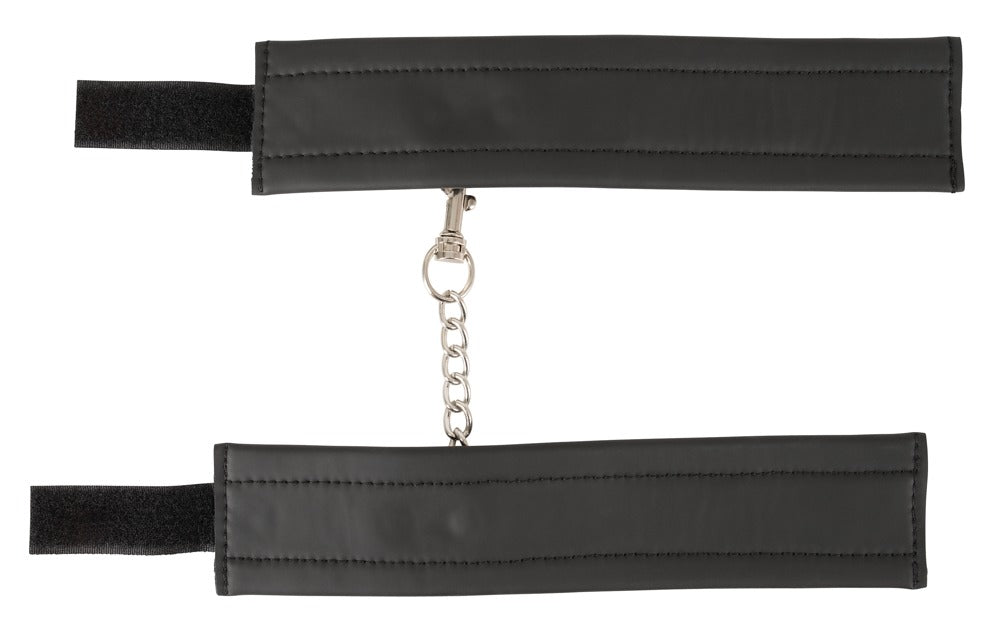 Esposas Vegan Fetish - Cierre Velcro y Cadena Desmontable