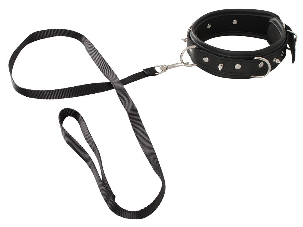 Collar Vegan Fetish con Correa Ajustable - Bondage Vegano