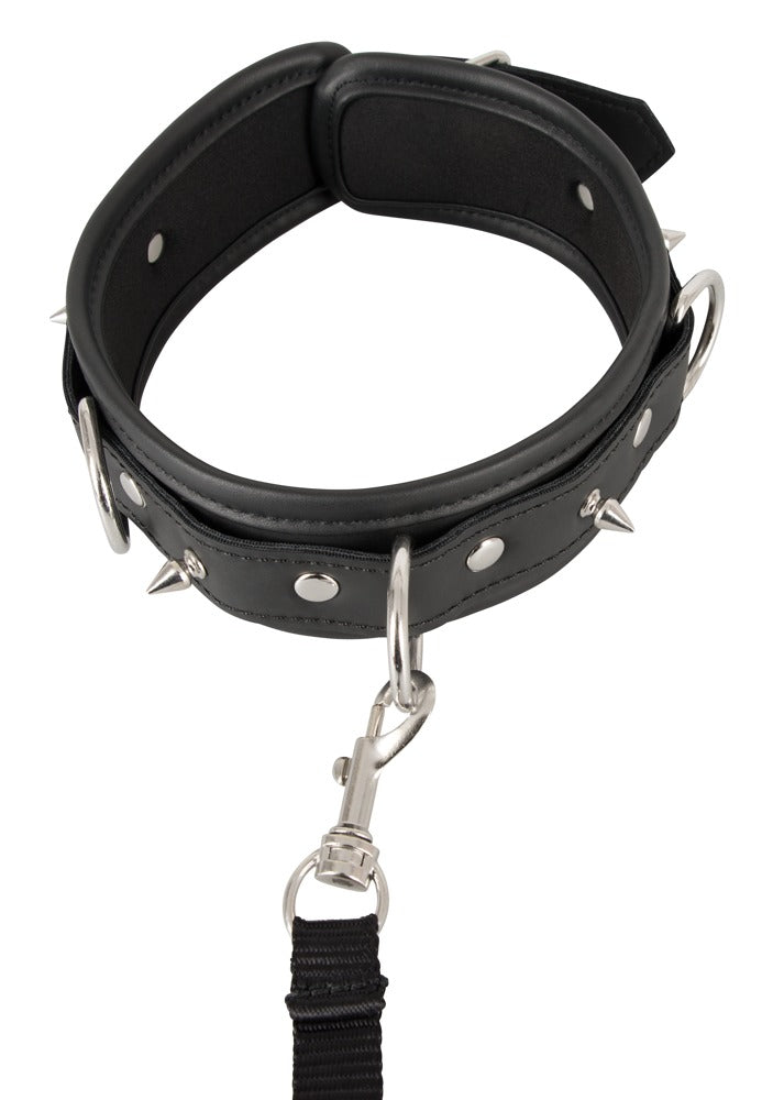 Collar Vegan Fetish con Correa Ajustable - Bondage Vegano