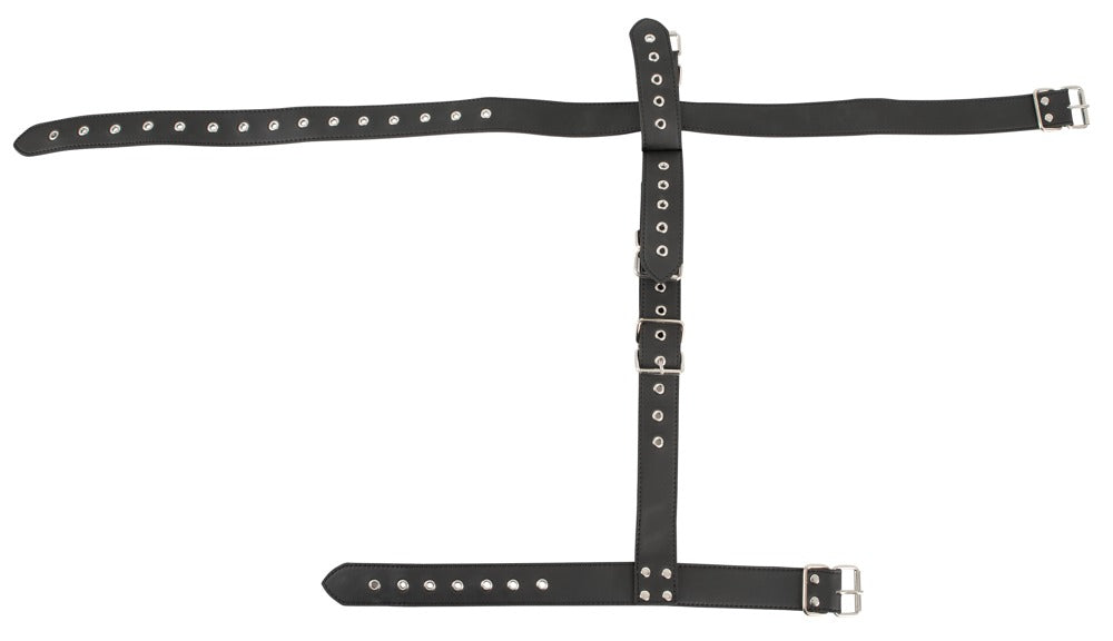 Neck-Wrist Restraint Vegan - Juego de Bondage Ajustable