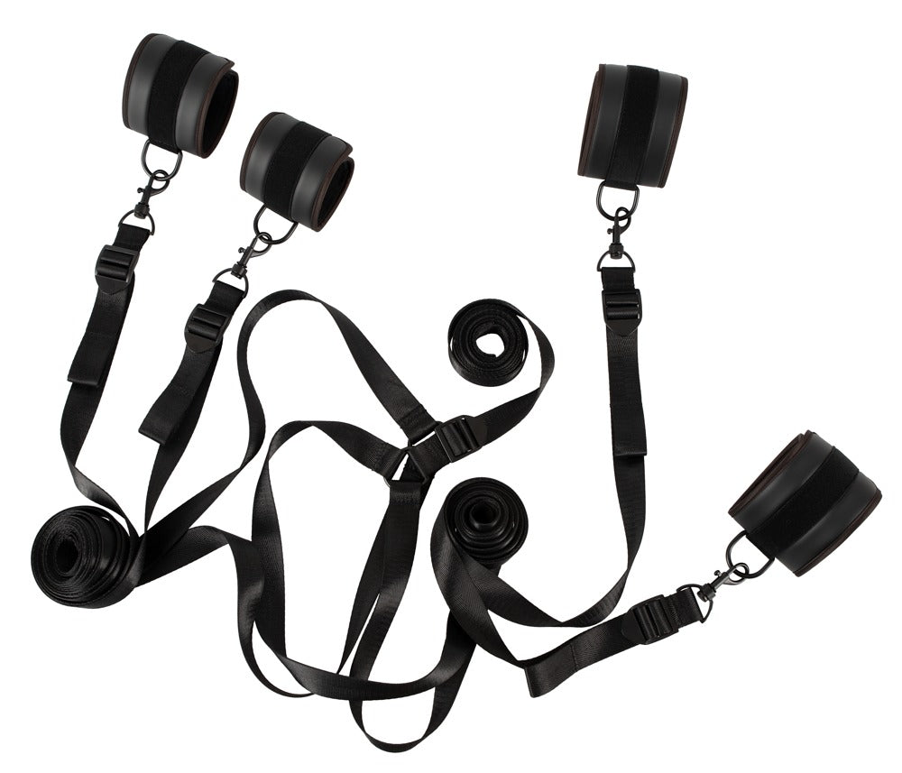 Bed Restraint Vegan - Set de Sujeción para Cama Bondage