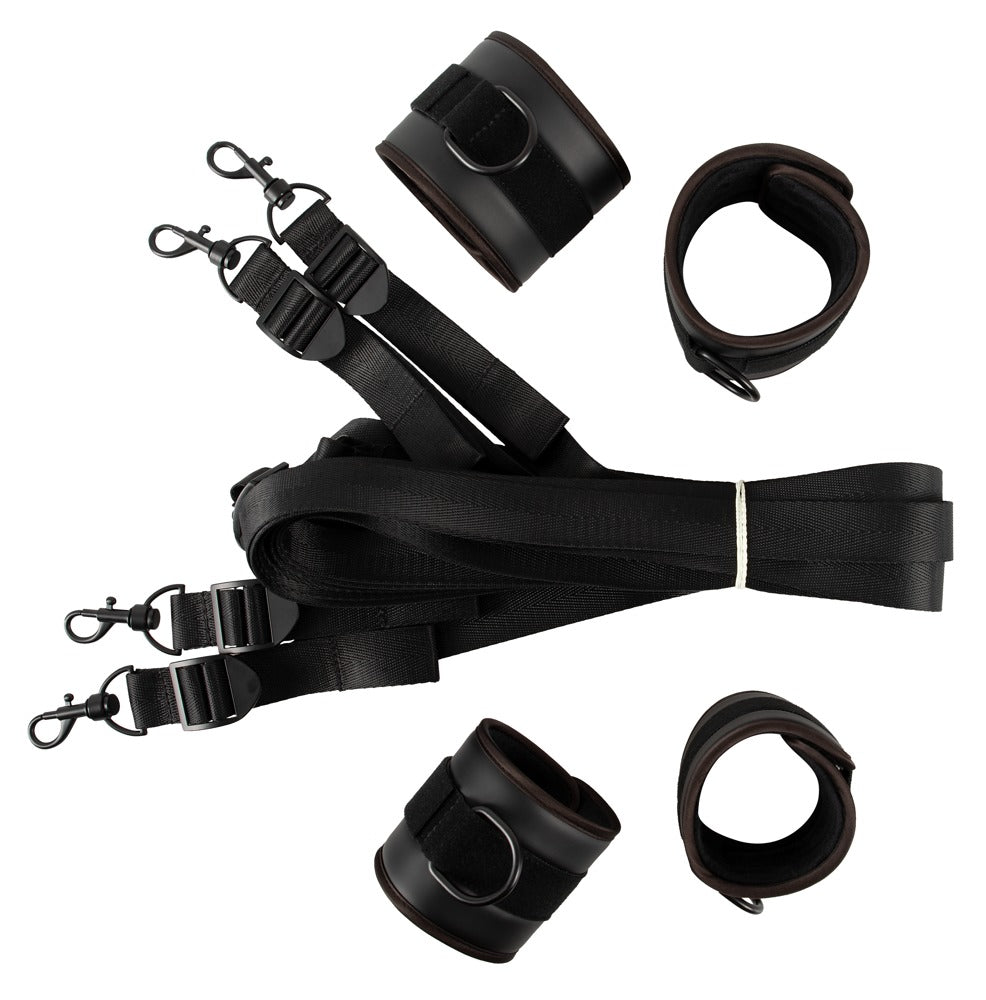 Bed Restraint Vegan - Set de Sujeción para Cama Bondage