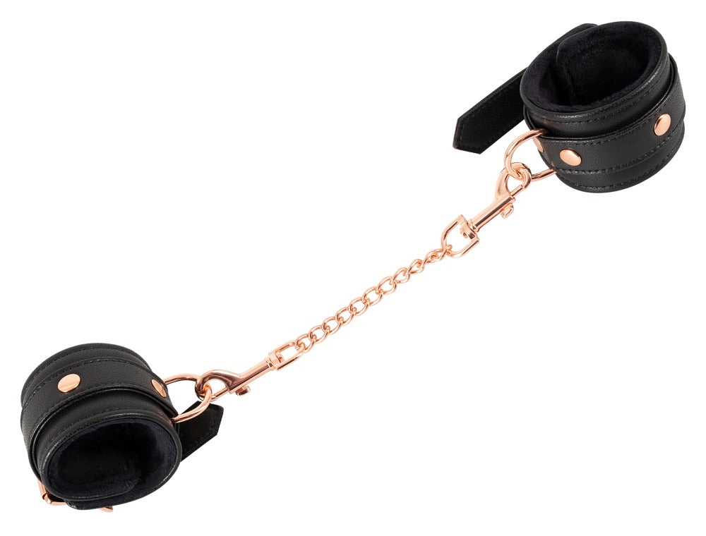 Bad Kitty Cuffs Black - Esposas de Bondage con Cadena Ajustables