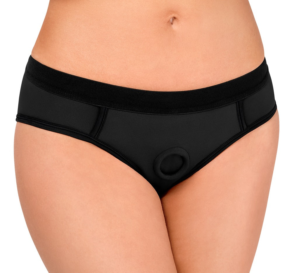 Bad Kitty Braguitas Strap-On 2XL Microfibre Negro