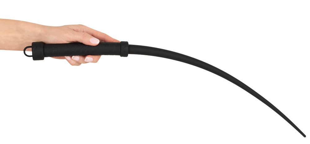 Bad Kitty Whip Silicone - Fusta de Silicona Negra