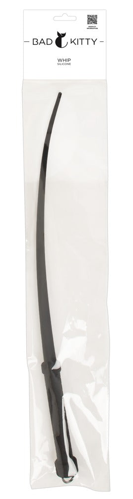 Bad Kitty Whip Silicone - Fusta de Silicona Negra