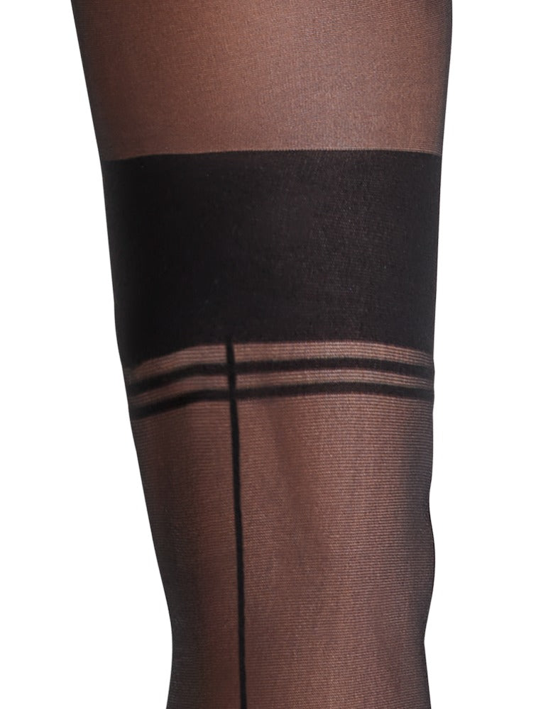 Medias sin entrepierna Cottelli Legwear - Diseño elegante con encaje