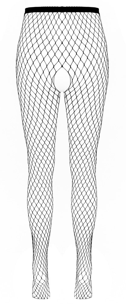 Net Tights S-L Cottelli Legwear - Medias de Rejilla Negras