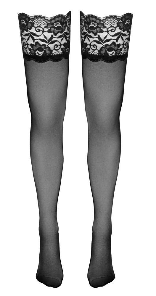 Hold-up Stockings 4 Cottelli - Medias Stay Up con Encaje